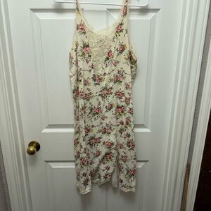 Vintage Victoria secret Floral Lace Slip Dress